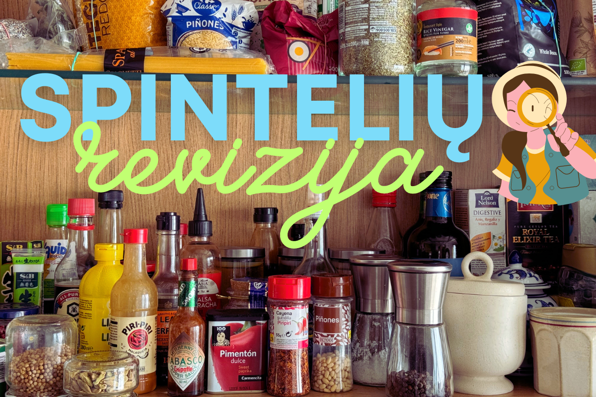 prieskonių spintelė