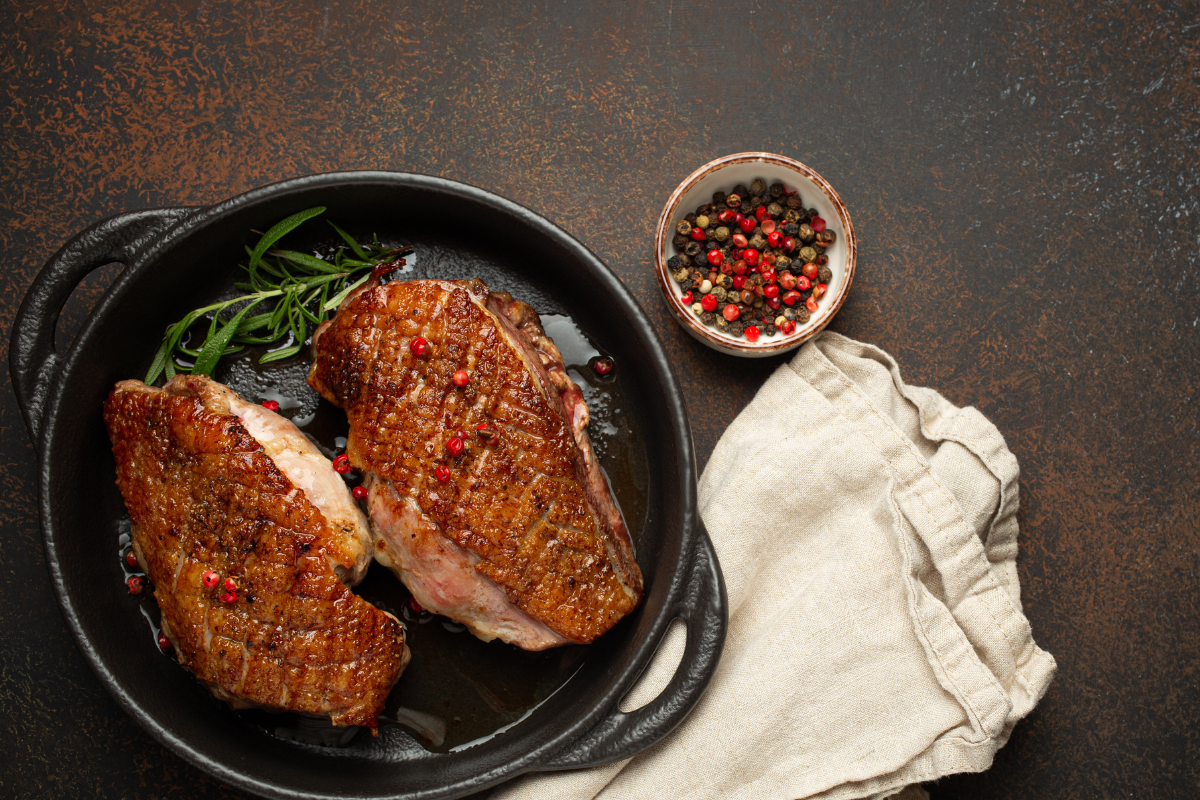 Anties krūtinėlė, kaip pasigaminti, kad būtų kaip restorane