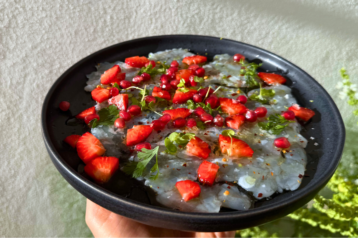 Krevečių karpačas – carpaccio, dar vienas mėgstamas patiekalas!