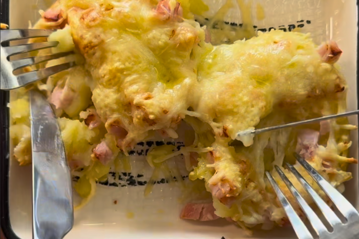 Bulvė su kumpio ir sūrio įdaru per kelias minutes – misija įmanoma